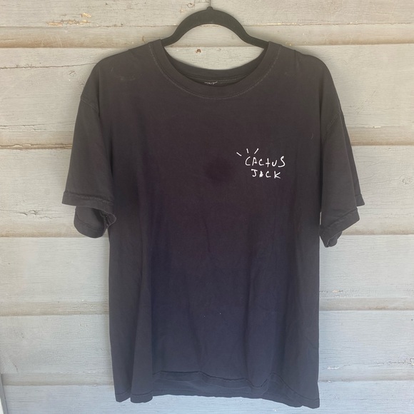 Travis Scott Cactus Jack Airbrush Preordered Astroworld Shirt L - Picture 1 of 4